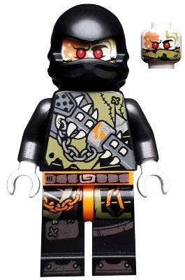 Preowned LEGO® Minifigure – NINJAGO njo0465 Skullbreaker