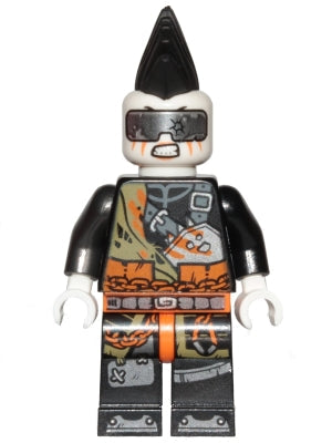 Preowned LEGO® Minifigure – NINJAGO njo0478 Jet Jack Claw Marks