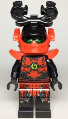 Preowned LEGO® Minifigure – NINJAGO njo0508 Stone Army Warrior Green Face