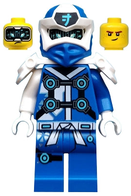 Preowned LEGO® Minifigure – NINJAGO njo0563 Jay Digi Jay Shoulder Armor w/Scabbard