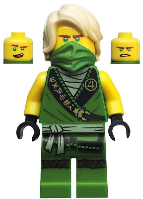 Preowned LEGO® Minifigure – NINJAGO njo0574 Lloyd Legacy Rebooted NINJAGO Logogram MANTER on