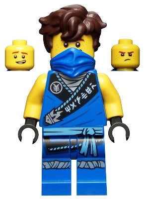 Preowned LEGO® Minifigure – NINJAGO njo0576a Jay Legacy Rebooted MASTER Torso