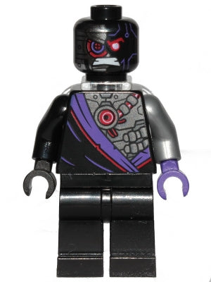 Preowned LEGO® Minifigure – NINJAGO njo0590 Nindroid Neck Bracket Legacy