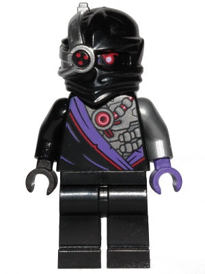 Preowned LEGO® Minifigure – NINJAGO njo0591 Nindroid Warrior Single Sided Head Legacy