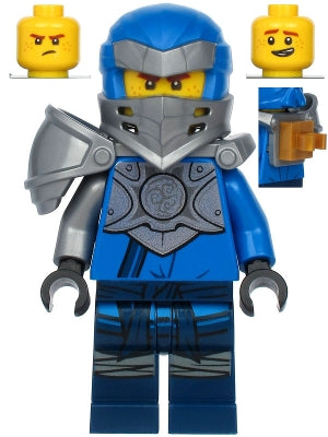 Preowned LEGO® Minifigure – NINJAGO njo0601 Jay Hero Clip on Back