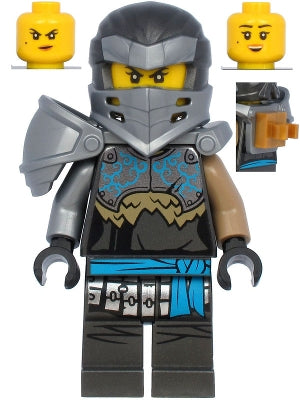 Preowned LEGO® Minifigure – NINJAGO njo0604 Nya Hero Clip on Back