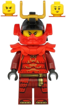 Preowned LEGO® Minifigure – NINJAGO njo0614 Samurai X (Nya) Legacy Red Shoulder Pads