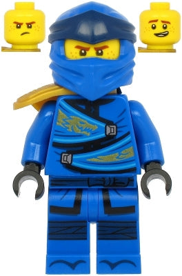 Preowned LEGO® Minifigure – NINJAGO njo0615 Jay Legacy Pearl Gold Shoulder Pad