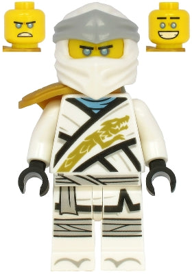 Preowned LEGO® Minifigure – NINJAGO njo0616 Zane Legacy Pearl Gold Armor Shoulder Pad