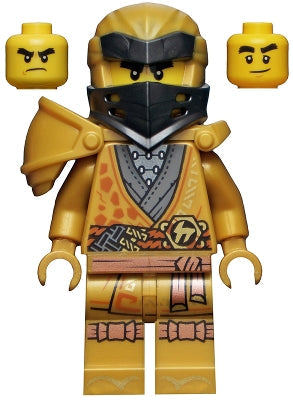 Preowned LEGO® Minifigure – NINJAGO njo0651 Cole Legacy Pearl Gold Robe