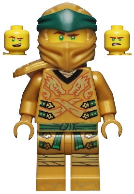 Preowned LEGO® Minifigure – NINJAGO njo0654 Lloyd (Golden Ninja) Right Shoulder Armor Yellow