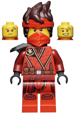 Preowned LEGO® Minifigure – NINJAGO njo0680 Kai The Island Mask and Hair w/Bandana