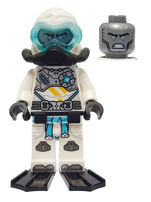 Preowned LEGO® Minifigure – NINJAGO njo0699 Zane Seabound Scuba Gear