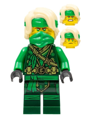 Preowned LEGO® Minifigure – NINJAGO njo0711 Lloyd The Island Mask and Hair w/Bandana