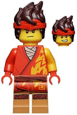 Preowned LEGO® Minifigure – NINJAGO njo0736 Kai Core Hair
