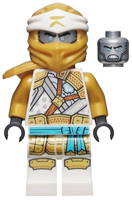 Preowned LEGO® Minifigure – NINJAGO njo0760 Zane (Golden Ninja) Crystalized