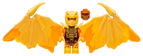 Preowned LEGO® Minifigure – NINJAGO njo0781 Cole (Golden Dragon)