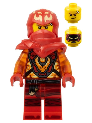 Preowned LEGO® Minifigure – NINJAGO njo0808 Kai Dragon Power Kai