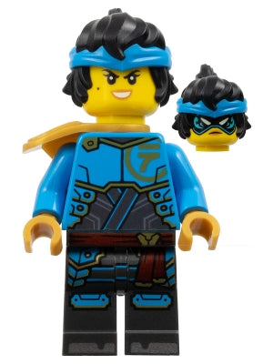 Preowned LEGO® Minifigure – NINJAGO njo0867 Nya - Dragons Rising, Hair, Shoulder Pad