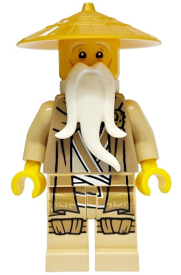 Preowned LEGO® Minifigure – NINJAGO njo0883 Wu Sensei - Dragons Rising