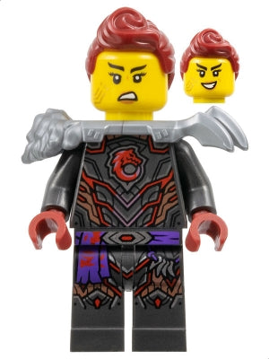 Preowned LEGO® Minifigure – NINJAGO njo0897 Jordana - Claw Shoulder Armor