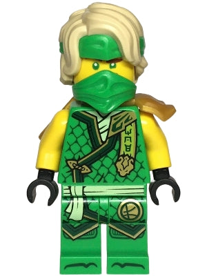 Preowned LEGO® Minifigure – NINJAGO njo0911 Lloyd - Dragons Rising, Tournament Armor, Scabbard