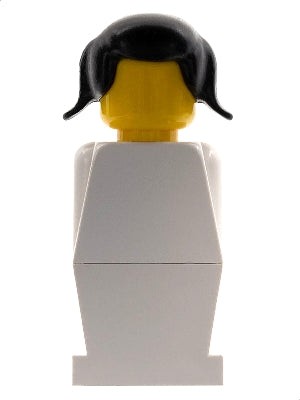 Preowned LEGO® Minifigure – LEGOLAND old021 LEGOLAND White Torso White Legs Black Pigtails
