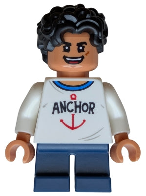 LEGO® Minifigure op003 - Monkey D. Luffy - Young, Open Mouth Grin