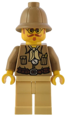 Preowned LEGO® Minifigure – Pharaohs Quest pha002 Professor Archibald Hale