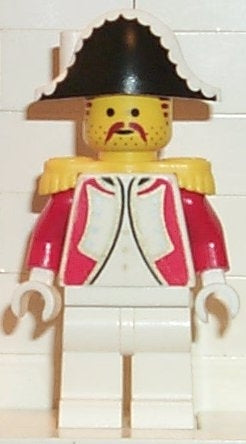 Preowned LEGO® Minifigure – Pirates pi001 Imperial Guard Admiral