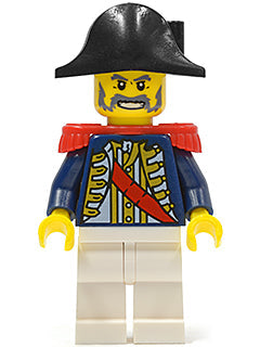 Preowned LEGO® Minifigure – Pirates pi091 Imperial Soldier II Governor