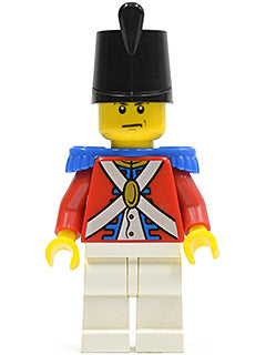 Preowned LEGO® Minifigure – Pirates pi114 Imperial Soldier II Shako Hat Plain