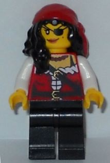 Preowned LEGO® Minifigure – Pirates pi165 Pirate Princess