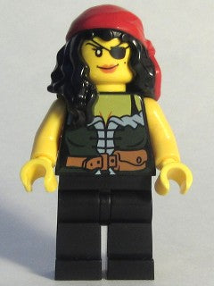Preowned LEGO® Minifigure – Pirates pi172 Pirate Chess Queen