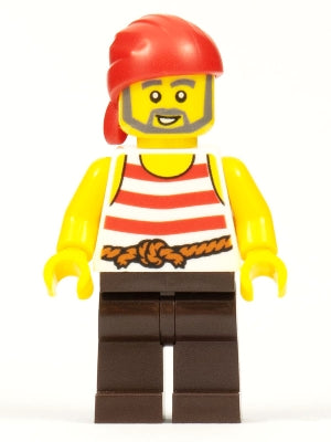 Preowned LEGO® Minifigure – Pirates pi179 Pirate