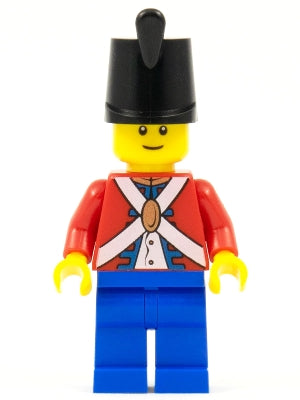 Preowned LEGO® Minifigure – Pirates pi181 Imperial Soldier II Shako Hat Plain