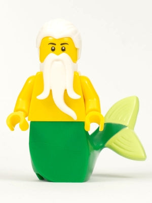 Preowned LEGO® Minifigure – Pirates pi183 Merman Green Tail