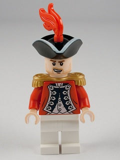 Preowned LEGO® Minifigure – Pirates of the Caribbean poc018 King Georges Officer