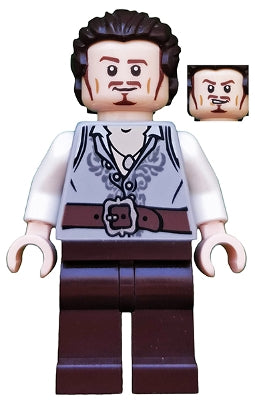 Preowned LEGO® Minifigure – Pirates of the Caribbean poc026 Will Turner