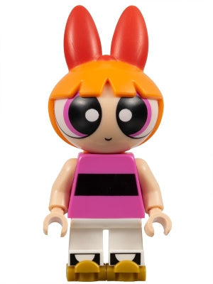Preowned LEGO® Minifigure – The Powerpuff Girls ppg005 Blossom Roller Skates