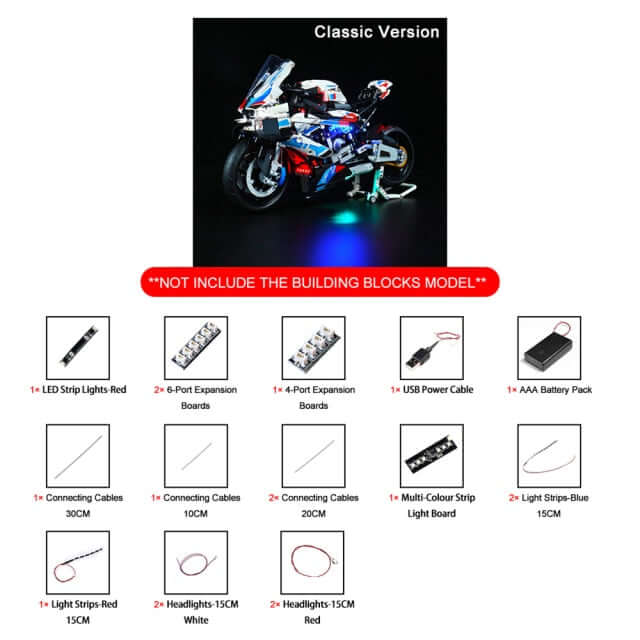 LEGO Light Kit for Technic™ Motorcycle M1000 42130