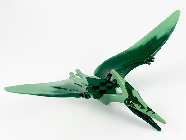 LEGO® Minifigure Animals – Dinosaur Pteranodon with Dark Green Back and Forehead Ptera06