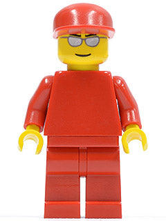 Preowned LEGO® Minifigure – Racers rac030 F1 Ferrari Engineer w/out Torso Stickers