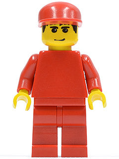 Preowned LEGO® Minifigure – Racers rac031 F1 Ferrari Record Keeper w/out Torso Stickers