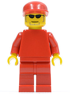 Preowned LEGO® Minifigure – Racers rac045 F1 Ferrari Engineer w/out Torso Sticker