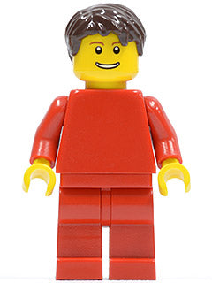 Preowned LEGO® Minifigure – Racers rac051 F1 Ferrari Pit Crew Mechanic
