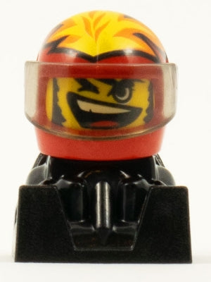 Preowned LEGO® Minifigure – Racers rac079 Red Bullet