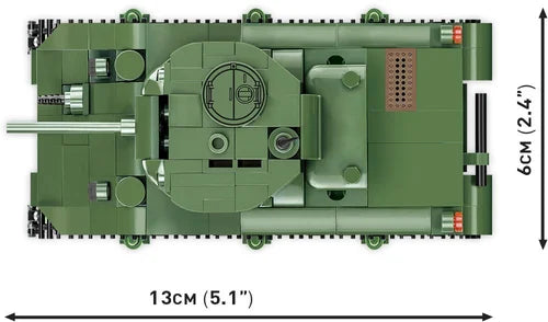 COBI™ Sherman M4A1 Tank 1:48: Set #2715