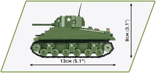 COBI™ Sherman M4A1 Tank 1:48: Set #2715