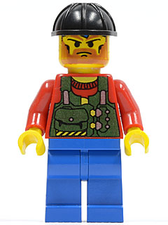 Preowned LEGO® Minifigure – Rock Raiders rck002 Bandit